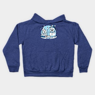 Snowman’s Solitude Kids Hoodie